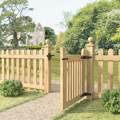 Self-Locking Gate Latch for Wooden Fence