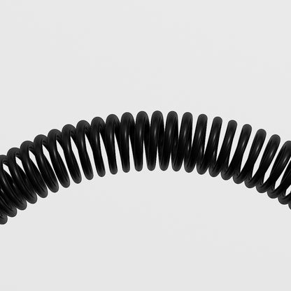 14" Fence gate Spring self Closing and Adjustable for Wooden or Vinyl Fence, Carbon Steel, Black