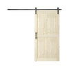 Coast Sequoia 30in./32in./36in./42in. x 84in. K Series Knotty Wood Unfinished Barn Door With Sliding Hardware Kit