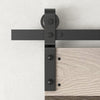 30in./36in./48in./60in./72in.x 84in. Embossing Bi-Fold Barn Door With Sliding Hardware Kit