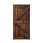 K Series  24 in/30 in/36 in/38 in/42 in x 84 in  Finished DIY Knotty Wood Sliding Barn Door Without Hardware Kit