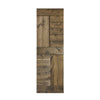 S Series  24 in/30 in/36 in /42 in x 84 in  Finished DIY Knotty Wood Sliding Barn Door Without Hardware Kit