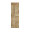 S Series  24 in/30 in/36 in /42 in x 84 in  Finished DIY Knotty Wood Sliding Barn Door Without Hardware Kit