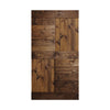 S Series  24 in/30 in/36 in /42 in x 84 in  Finished DIY Knotty Wood Sliding Barn Door Without Hardware Kit