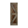 24in/30in/36in/42in x 84in K Series Embossing Knotty Wood Sliding Barn Door Without Hardware Kit