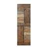 S Series Embossing 24 in/30 in/36 in /42 in x 84 in DIY Knotty Wood Sliding Barn Door Without Hardware Kit